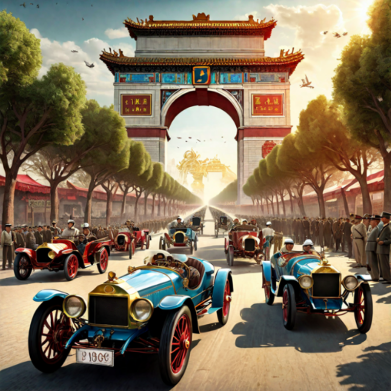 Peking To Paris, 1907